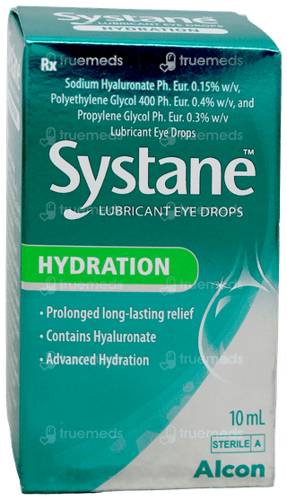 Systane Hydration Lubricant Eye Drops 10Ml